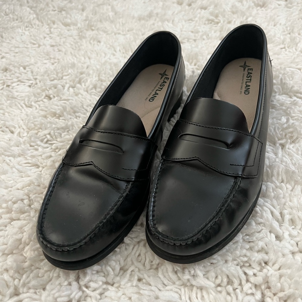 Eastland Men's Classic Black Slip-On Loafers